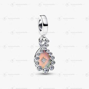 Pandora Opalescent Infinity Double Dangle Charm